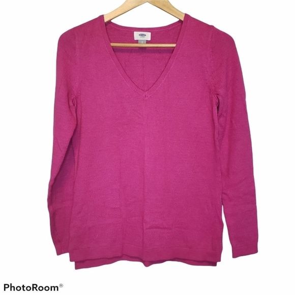 3 for $25 Old Navy Fuscia pink sweater small - Picture 1 of 6